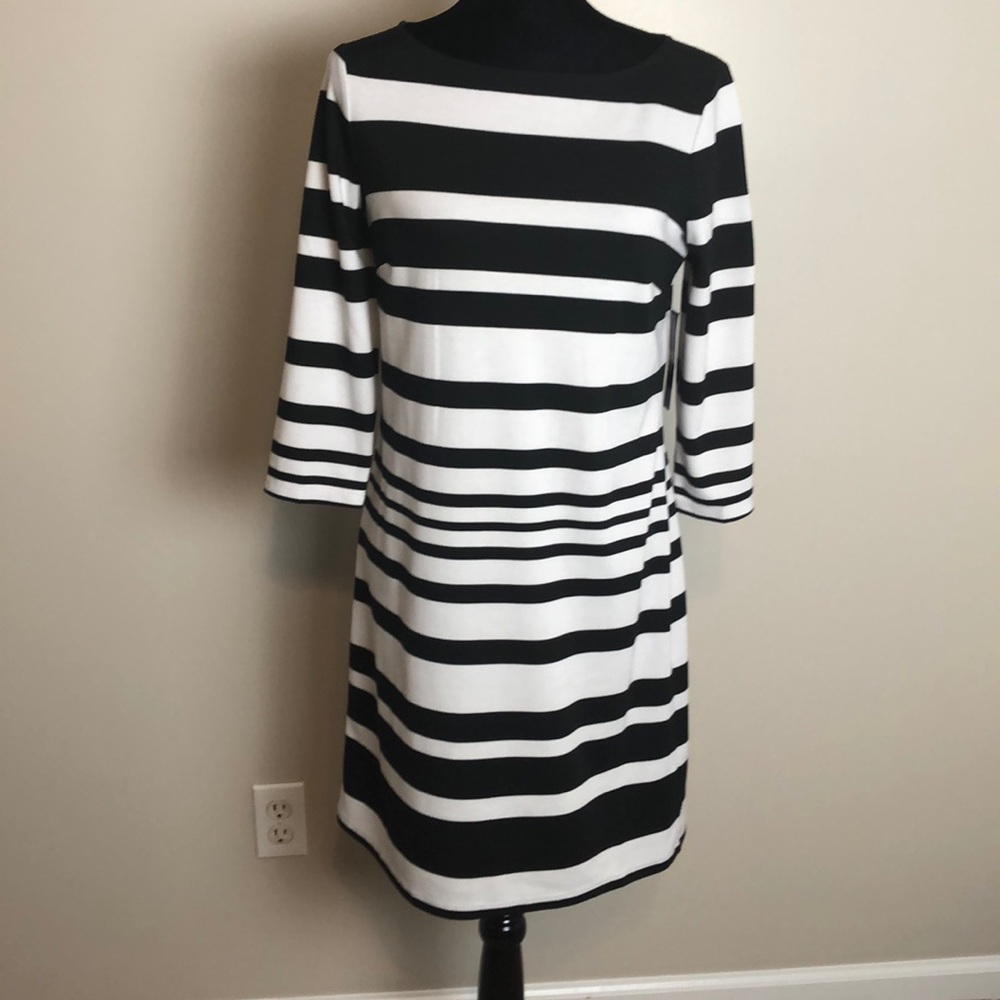 New York & Company black/white dress size small